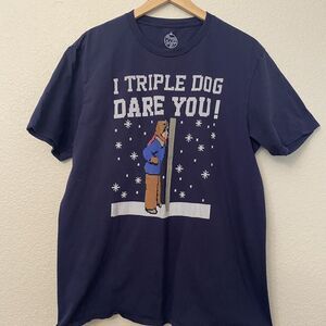 Happy Holidays- A Christmas Story Movie “I Triple Dog Dare You" Size XL